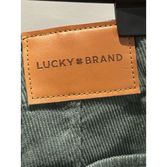 Lucky Brand Green Corduroy Pants size 8/29 R - Picture 2 of 4